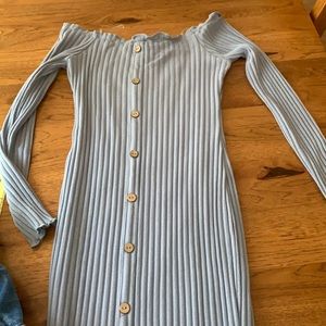 off the shoulder summer dress